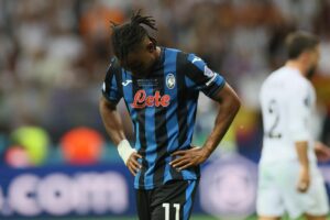 Foto de archivo del delantero nigeriano del Atalanta Ademola Lookman. EFE/EPA/Leszek Szymanski