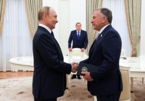 El presidente ruso, Vladimir Putin, recibe al enviado especial de Estados Unidos, Steve Witkoff. EFE/EPA/GAVRIIL GRIGOROV / SPUTNIK / KREMLIN POOL MANDATORY CREDIT