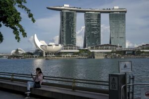 Fotografía de archivo de la bahía de la Marina en Singapur.
EFE/EPA/WALLACE WOON