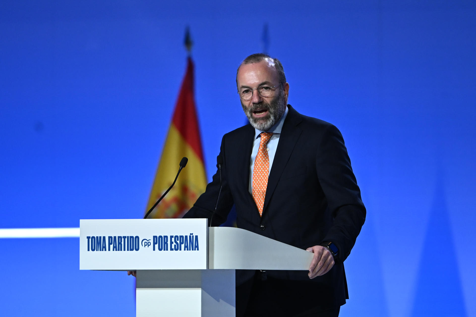 Imagen de Archivo del presidente del Partido Popular Europeo (PPE), Manfred Weber.
EFE/ Fernando Villar