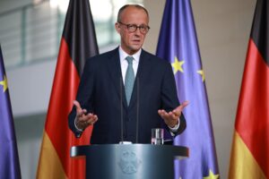 Imagen del canciller alemán, Friedrich Merz.
EFE/EPA/CLEMENS BILAN