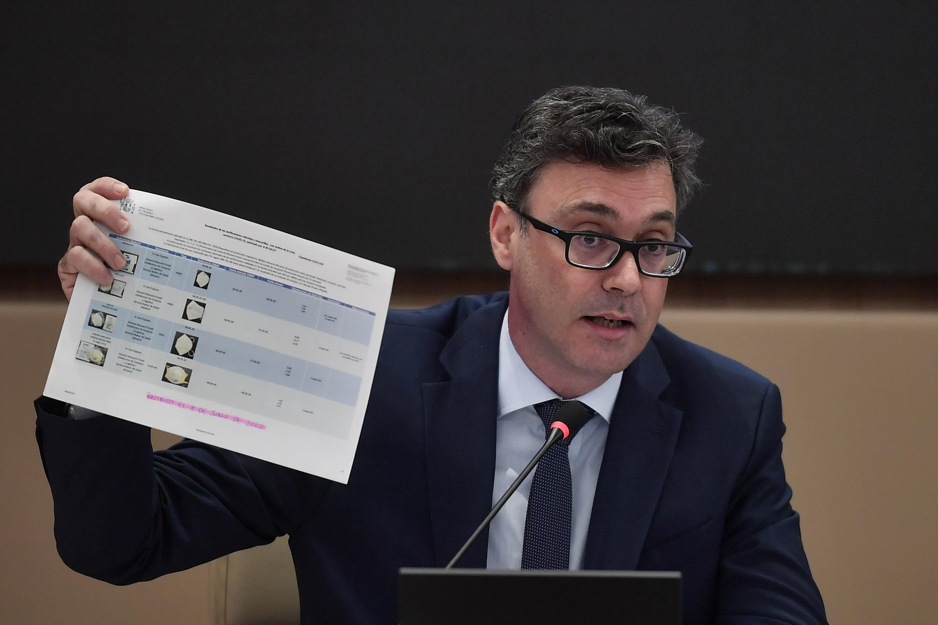 Imagen de junio de 2024 del vicepresidente del Govern Balear, Antoni Costa, en el Parlament en Palma de Mallorca. EFE/ Miquel A. Borràs