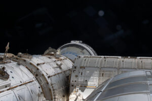 Fotografía de archivo de una nave atracada en el módulo Harmony en la Estación Espacial Internacional (EEI). EFE/NASA /SOLO USO EDITORIAL /NO VENTAS /SOLO DISPONIBLE PARA ILUSTRAR LA NOTICIA QUE ACOMPAÑA /CRÉDITO OBLIGATORIO