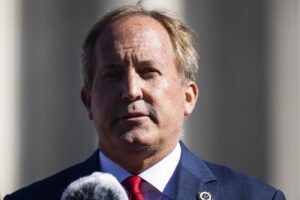Fototgrafía de archvio del fiscal general del estado de Texas, Ken Paxton, en Washington DC (EE.UU.). EFE/Jim Lo Scalzo