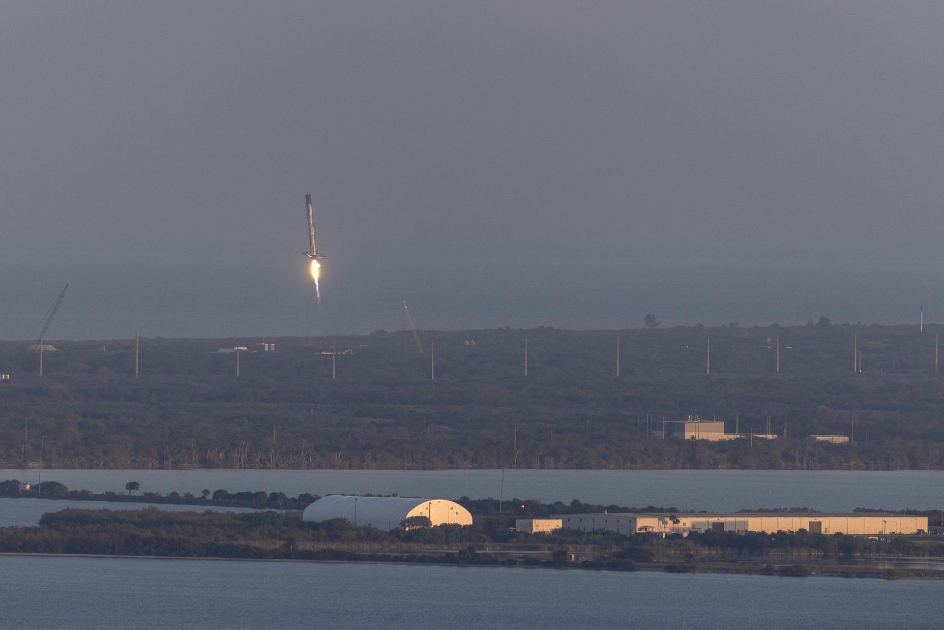 Fotografía de la misión Crew-10. EFE/Cristóbal Herrera-Ulaskevich