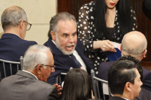 Fotografía de archivo del ministro del Interior de Colombia, Armando Benedetti. EFE/ Mauricio Dueñas Castañeda