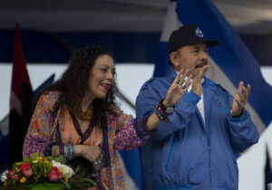 Fotografía de archivo de los esposos y copresidentes de Nicaragua, Rosario Murillo y Daniel Ortega. EFE/. Stringer