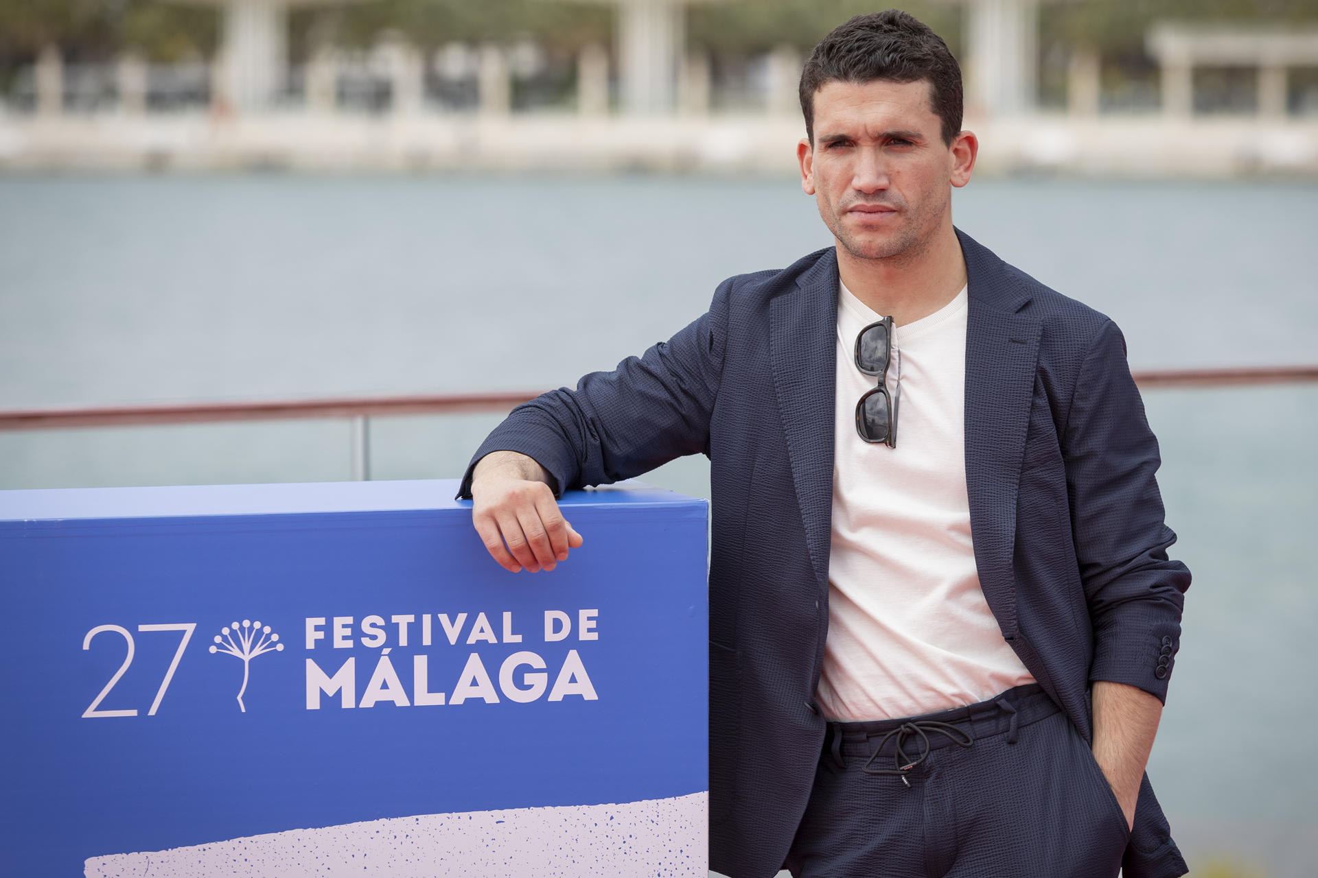 El actor Jaime Lorente, en el 27 Festival de Málaga. EFE/Álvaro Cabrera