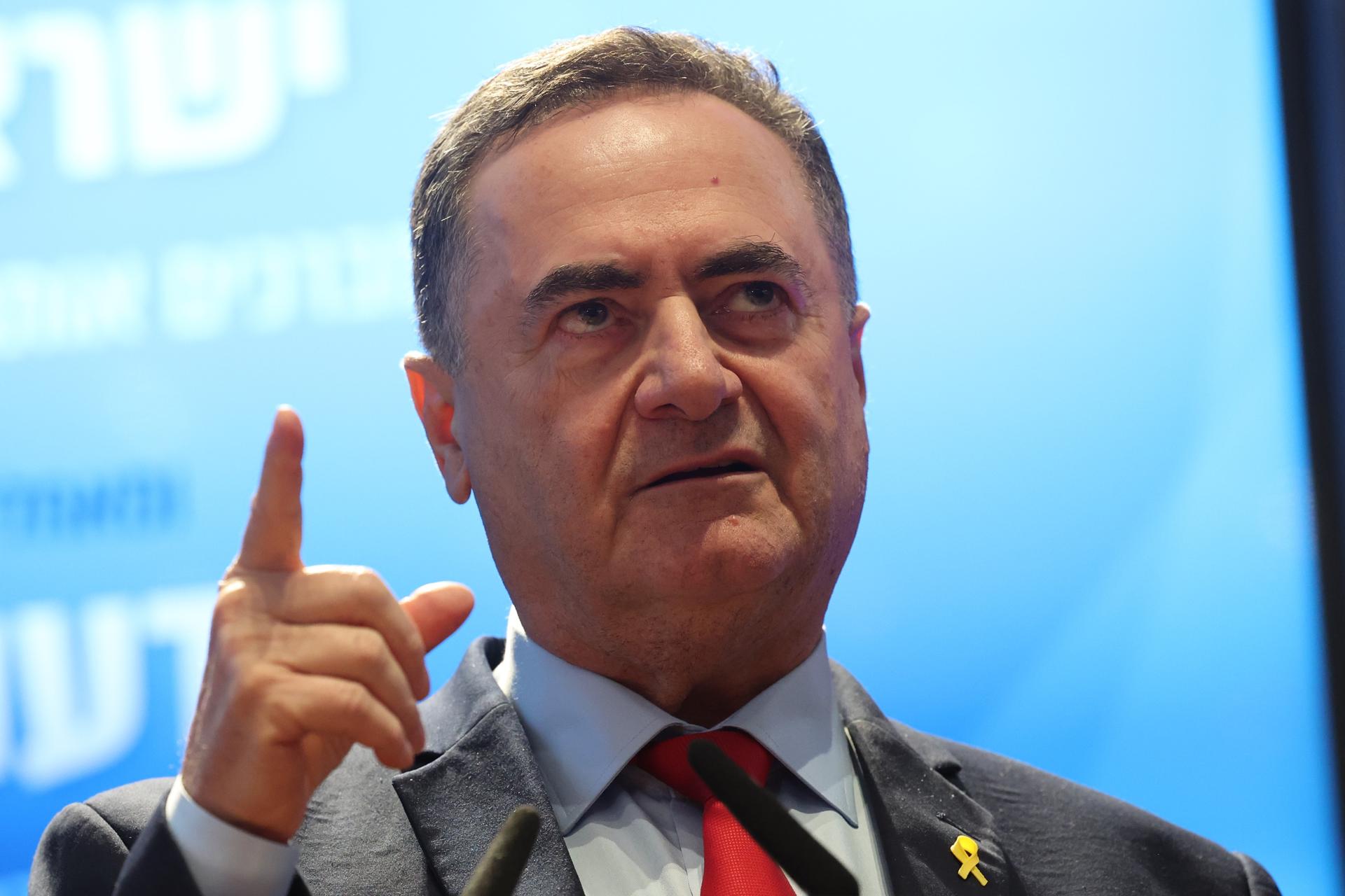 Foto de archivo del ministro de Defensa israelí, Israel Katz. EFE/ABIR SULTAN