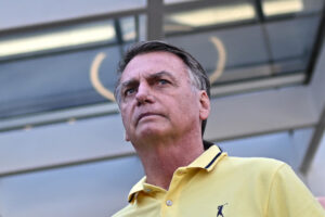 Fotografía del expresidente de Brasil Jair Bolsonaro. EFE/ Andre Borges