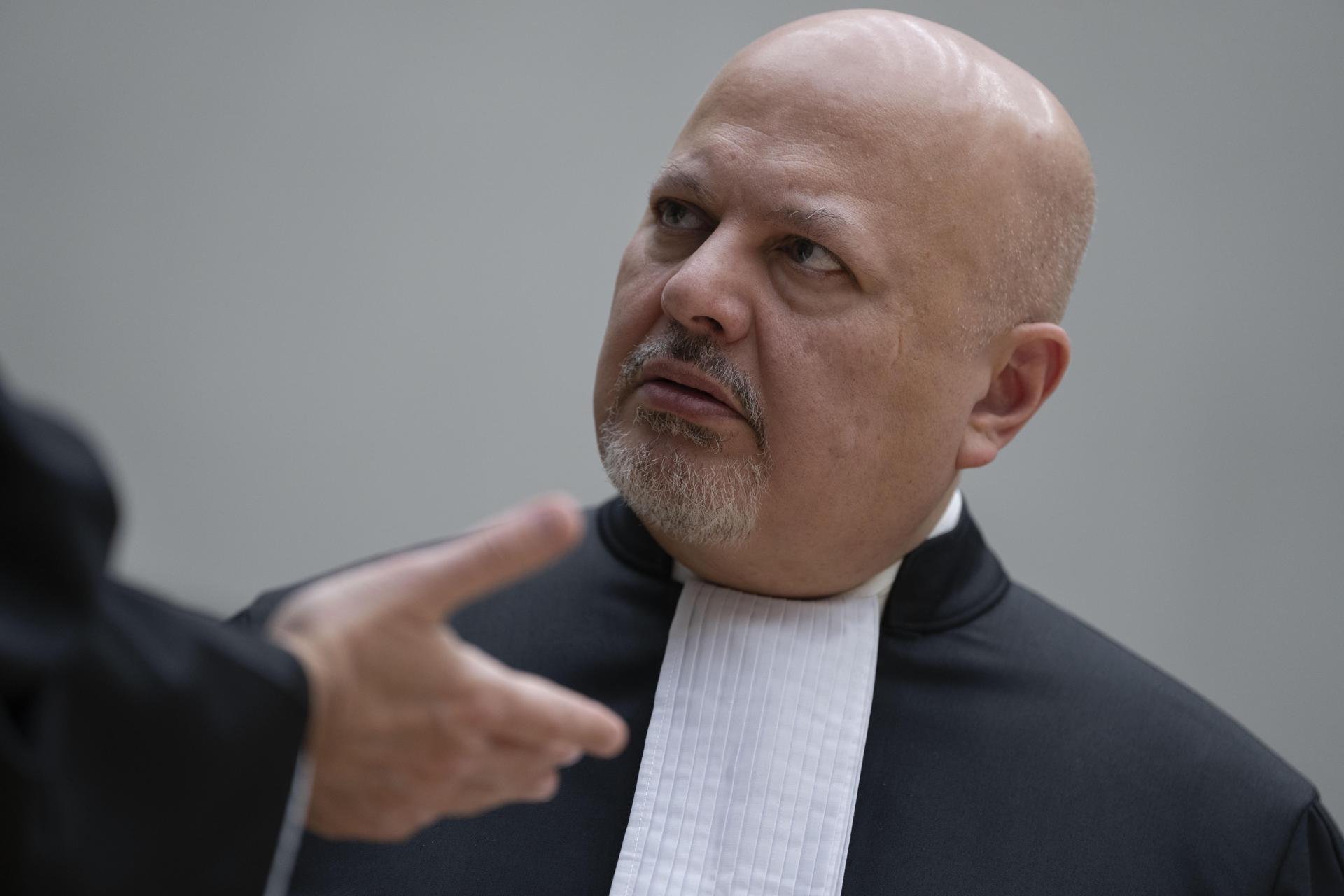 Fotografía del fiscal de la Corte Penal Internacional (CPI) Karim Khan. EFE/Peter Dejong
