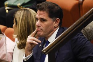 El ministro de Asuntos Estratégicos de Israel, Ron Dermer. EFE/Amir Cohen