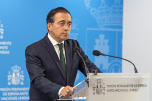 Imagen de archivo del ministro de Asuntos Exteriores, Unión Europea y Cooperación, José Manuel Albares. EFE/Ángel Colmenares