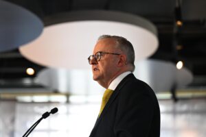 Fotografía de archivo del primer ministro de Australia, Anthony Albanese.
EFE/EPA/LUKAS COCH AUSTRALIA AND NEW ZEALAND OUT