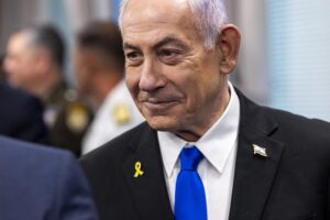 Imagen de Archivo del primer ministro israelí, Benjamin Netanyahu. 
EFE/EPA/SHAWN THEW