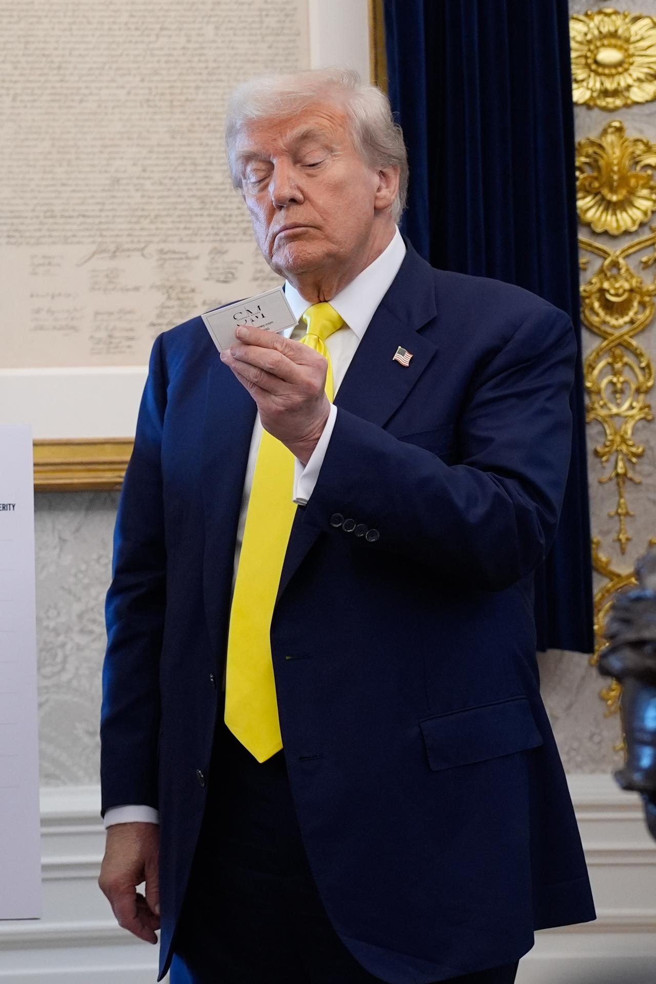 Foto de archivo de Donald Trump. EFE/YURI GRIPAS