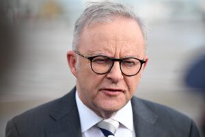 Fotografía de archivo del primer ministro de Australia, Anthony Albanese.
EFE/EPA/LUKAS COCH AUSTRALIA AND NEW ZEALAND OUT