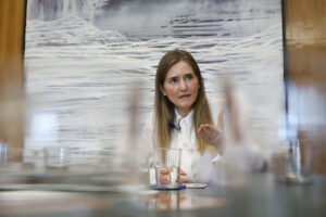 La vicepresidenta y ministra para la Transición Ecológica, Sara Aagesen, en una imagen de archivo. EFE/Mariscal