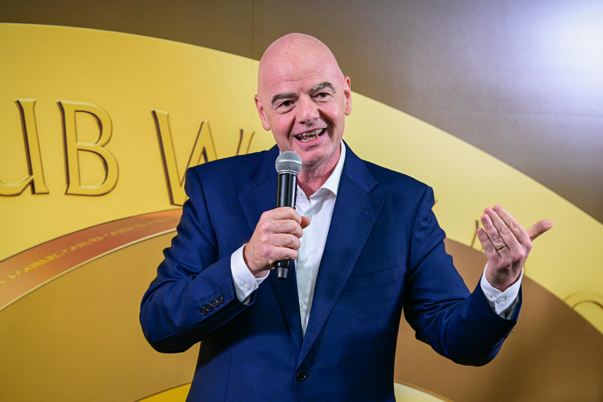 El presidente de la FIFA, Gianni Infantino. EFE/Giorgio Viera