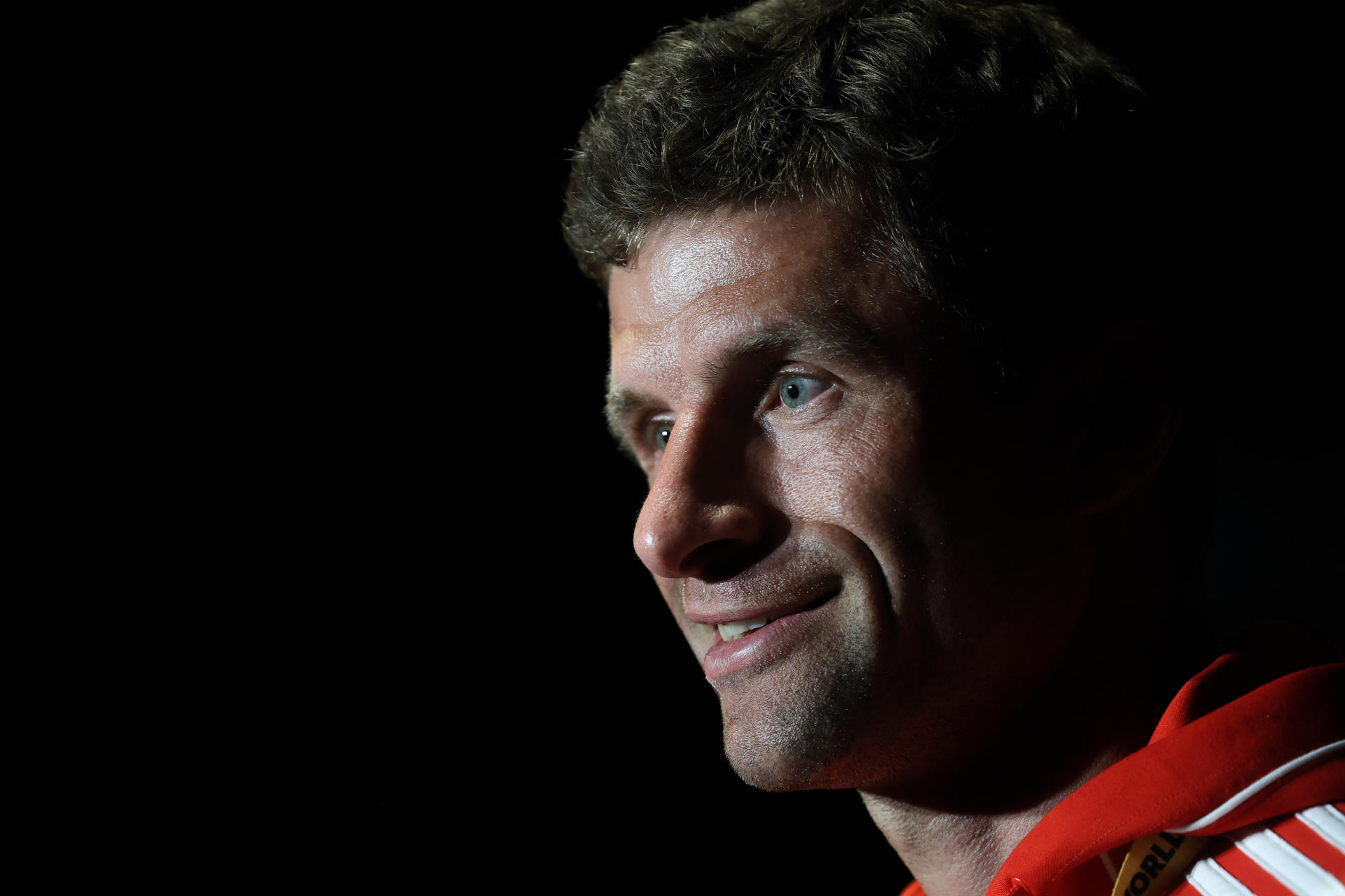 Thomas Müller, jugador alemán. EFE/Juan Ignacio Roncoroni
