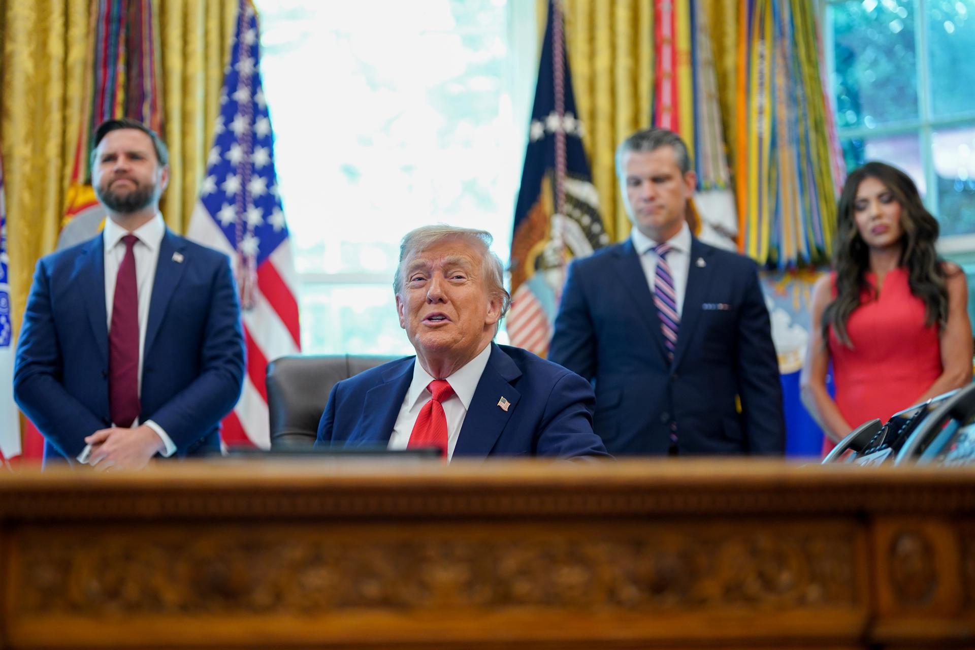 El presidente de Estados Unidos, Donald Trump. EFE/Al Drago