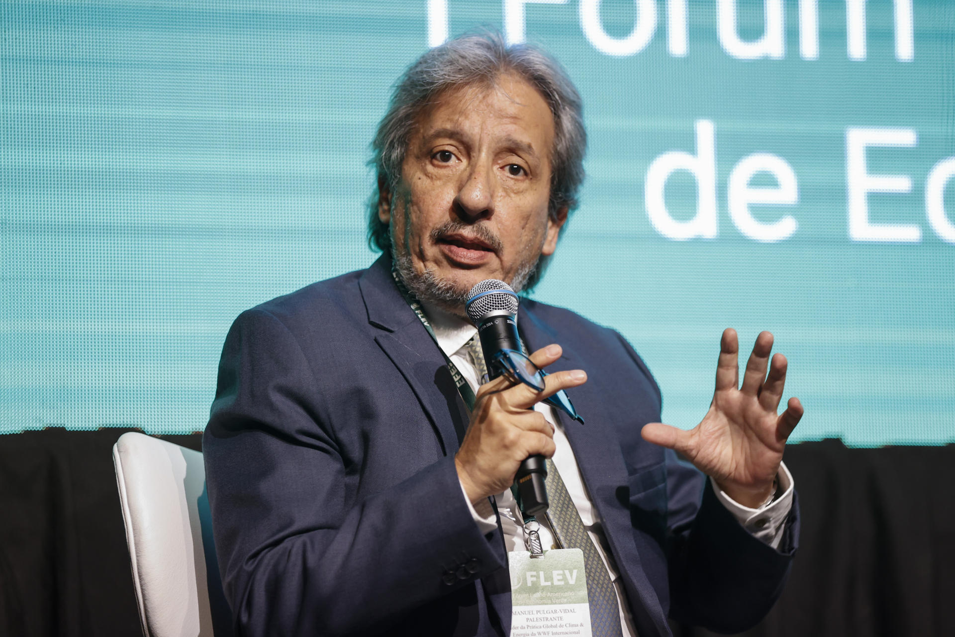 Pulgar-Vidal, uno de los arquitectos del Acuerdo de París, considera que las medidas del Gobierno del presidente de Estados Unidos, Donald Trump, son un fenómeno "coyuntural". EFE/Manuel Moncada/ARCHIVO.
