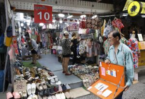 Fotografía de archivo de un mercado de Bangkok.
EFE/EPA/NARONG SANGNAK