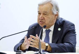 El secretario general de la ONU, António Guterres. EFE/FRANCK ROBICHON