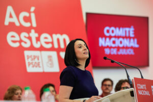 La secretaria de Organización del PSOE, Rebeca Torró, en una imagen de archivo. EFE/ Kai Försterling