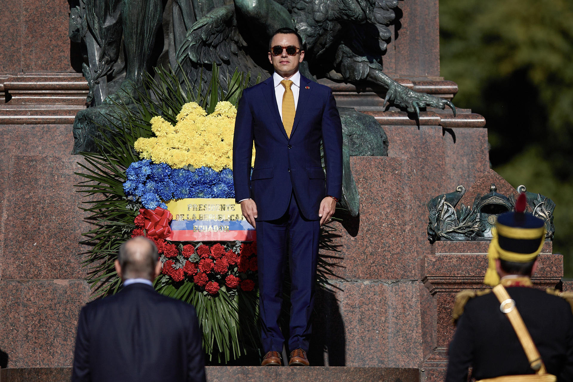 El presidente de Ecuador, Daniel Noboa. EFE/ STR