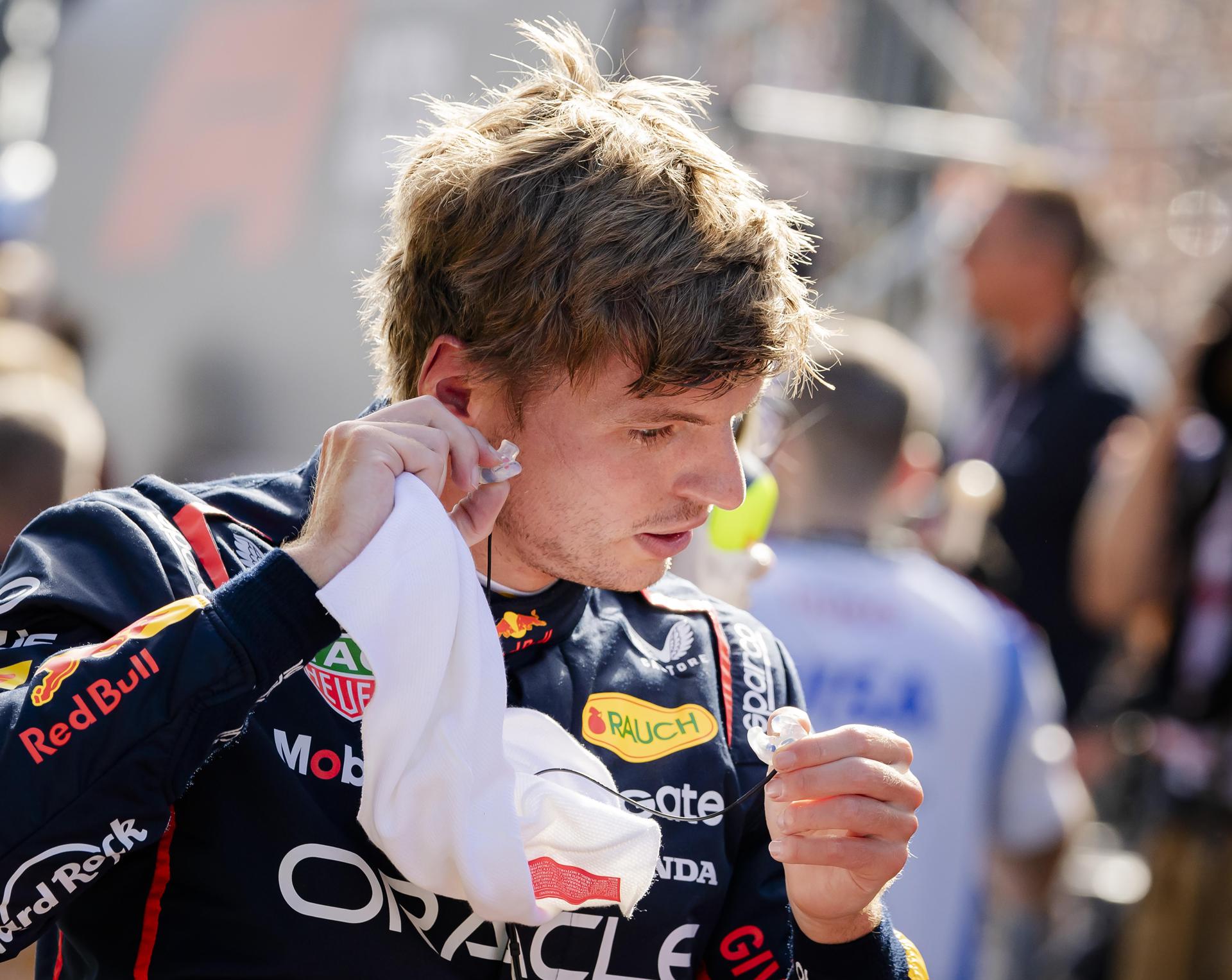 El piloto de Red Bull Racing Max Verstappen en el Gran Premio de Países Bajos, en el circuito de Zandvoort. EFE/EPA/SEM VAN DER WAL