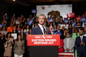 Fotografía de archivo del gobernador de California, Gavin Newsom. EFE/EPA/CAROLINE BREHMAN