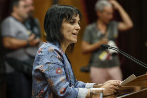 La diputada de Aliança Catalana, Silvia Orriols, en una imagen de archivo. EFE/ Andreu Dalmau