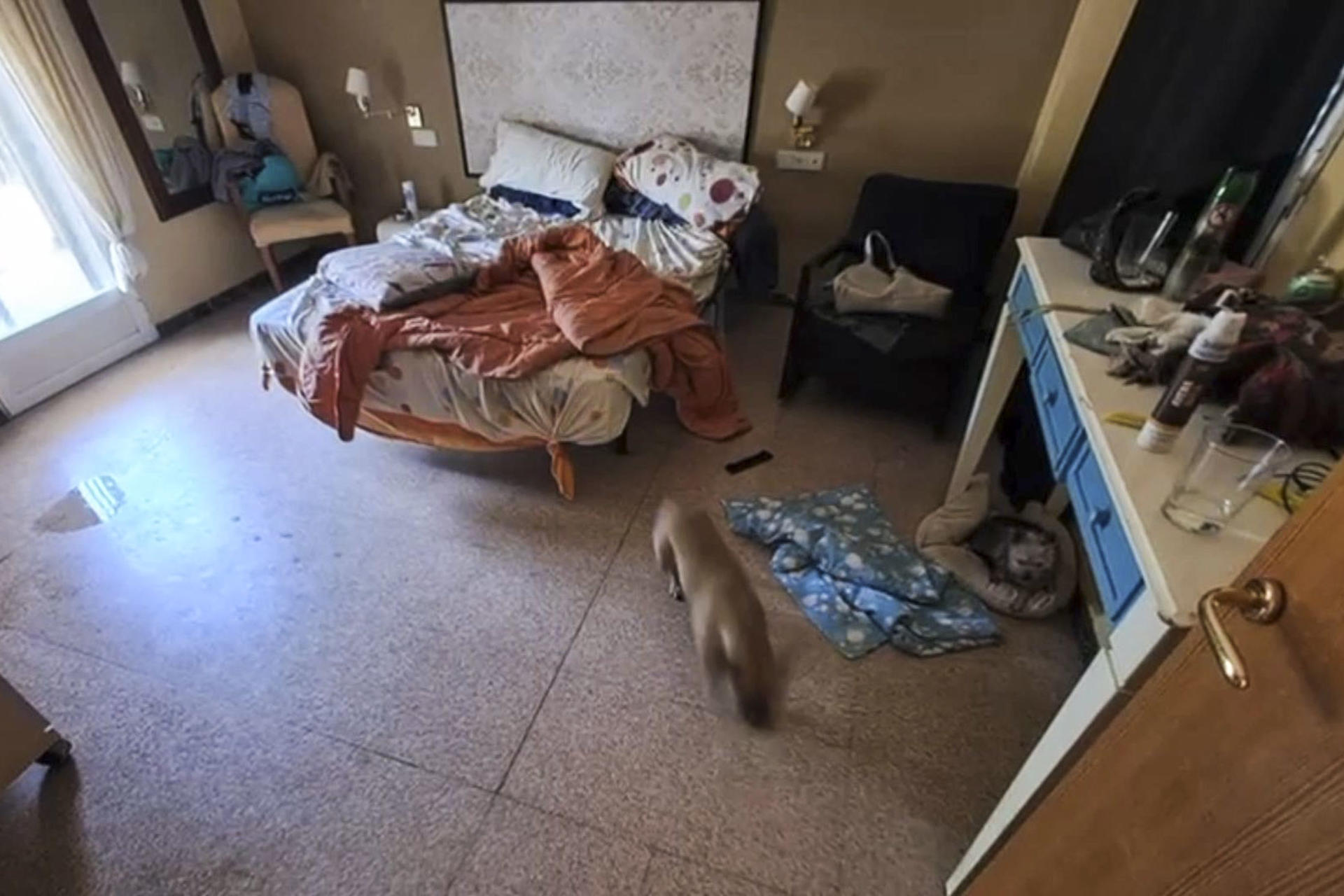 Captura del vídeo de la Policía Nacional tomado en la vivienda de Elche (Alicante), en la que un hombre de 34 años con parálisis cerebral ha fallecido, y donde se ejercía ilegalmente la actividad de cuidados a personas dependientes, a las que se cobraba entre 30 y 45 euros diarios. EFE/Policía Nacional -SOLO USO EDITORIAL/SOLO DISPONIBLE PARA ILUSTRAR LA NOTICIA QUE ACOMPAÑA (CRÉDITO OBLIGATORIO)-