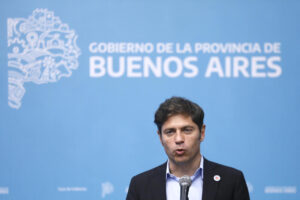 Fotografía de archivo del gobernador de Buenos Aires, Axel Kicillof. EFE/ Demian Alday Estévez