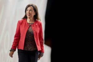 En la imagen, Margarita Robles. EFE/EPA/THOMAS TRAASDAHL DENMARK OUT