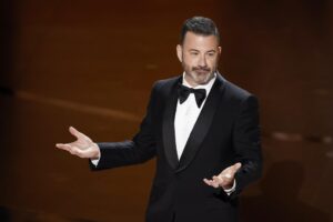 El conductor y comediante estadounidense Jimmy Kimmel en una foto de archivo. EFE/EPA/CAROLINE BREHMAN