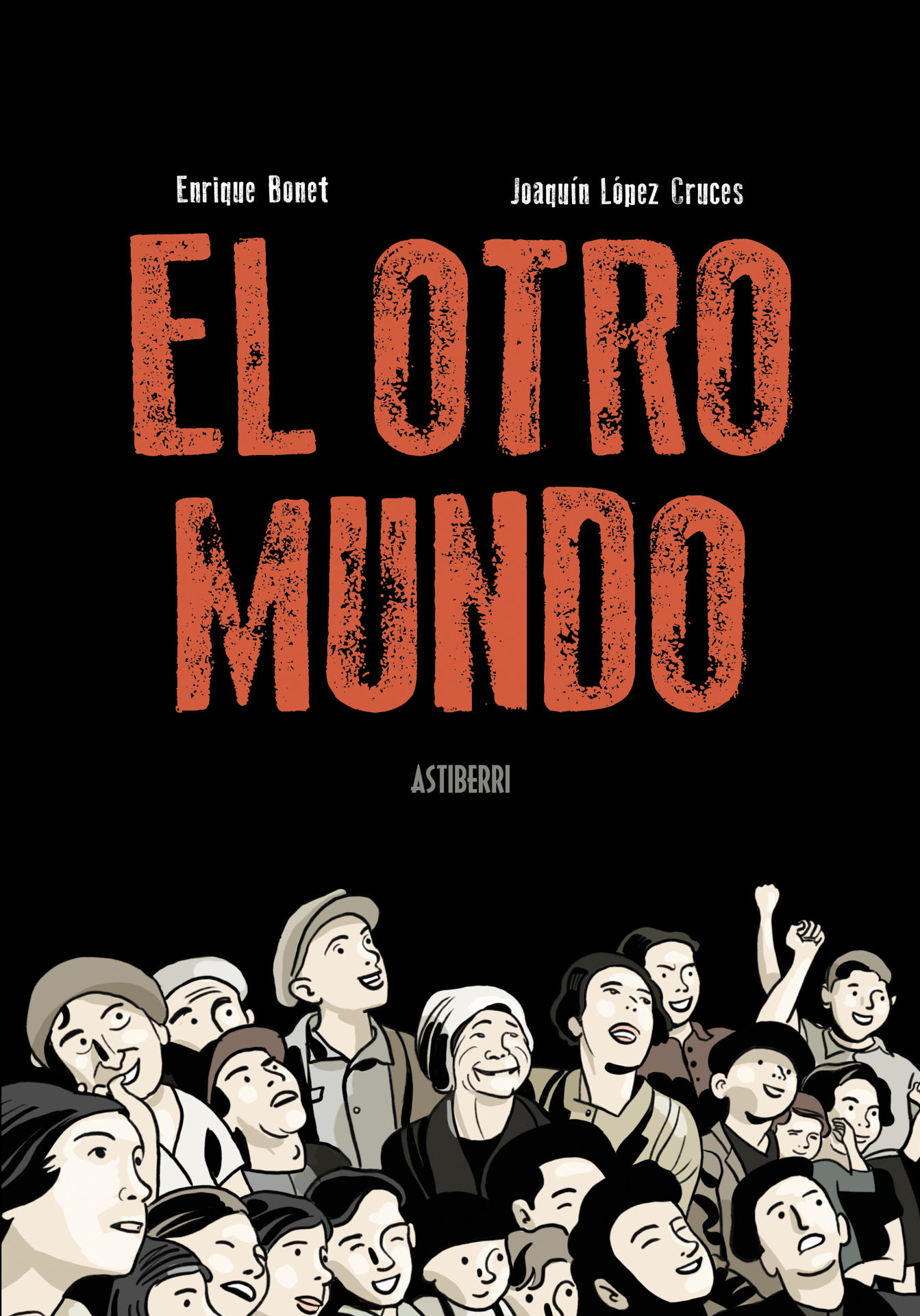 'El Otro Mundo' es la primera novela gráfica que rescata las Misiones Pedagógicas de la Segunda República, un proyecto que llevó bibliotecas, discos y gramófonos a 5.000 pueblos de España, pero que los autores del cómic, Enrique Bonet y Joaquín López, sitúan en la Alpujarra granadina en el verano de 1933. EFE/José Albornoz/Astiberri
