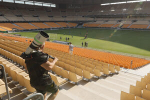 Estadio de La Cartuja en Sevilla donde el Real Betis disputará sus partidos ya desde la temporada 2025/26 hasta la finalización de las obras en Heliópolis. EFE/José Manuel Vidal