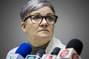 La abogada María Alejandra Díaz en Caracas (Venezuela), en una fotografía de archivo. EFE/ Miguel Gutiérrez