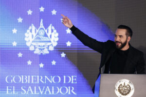 Fotografía de archivo del presidente de El Salvador, Nayib Bukele. EFE/ Rodrigo Sura