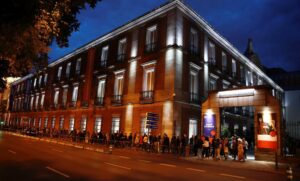 Imagen de archivo de la entrada al museo Thyssen de Madrid. EFE / Javier López.