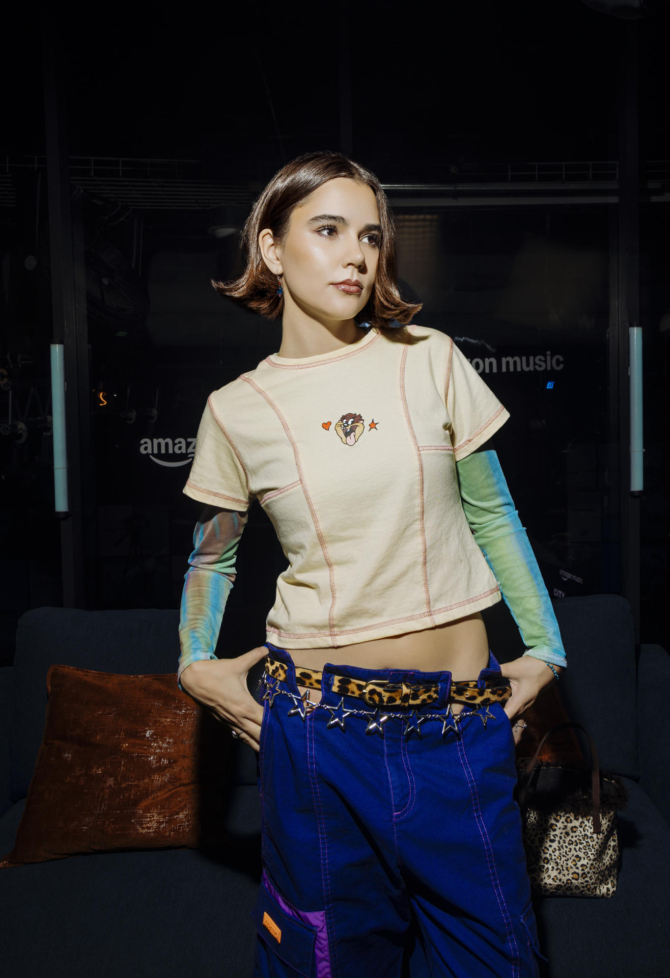 Fotografía cedida por Amazon Music donde se observa a la mexicana Paloma Morphy posando en una sesión de fotografías este viernes, en Ciudad de México (México). EFE/ Amazon Music /SOLO USO EDITORIAL NO VENTAS /SOLO DISPONIBLE PARA ILUSTRAR LA NOTICIA QUE ACOMPAÑA (CRÉDITO OBLIGATORIO)