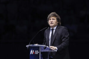 Foto de archivo del presidente de Argentina, Javier Milei. EFE/Sergio Pérez