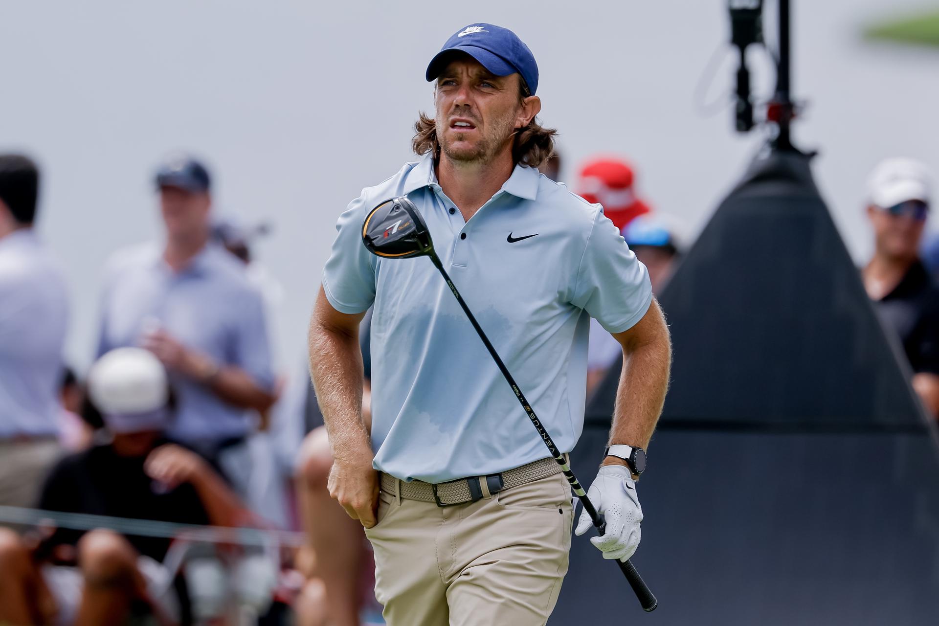 El británico Tommy Fleetwood conquistó en Atlanta (Georgia) el Tour Championship, con un acumulado de 18 bajo par. EFE/EPA/ERIK S. LESSER
