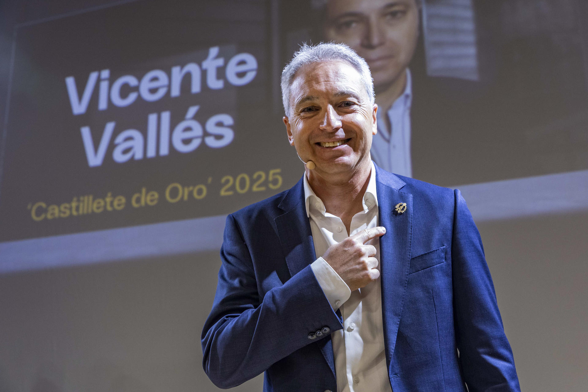 Imagen de archivo del periodista Vicente Vallés. EFE/Marcial Guillén