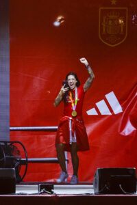 Imagen de archivo de la jugadora de la selección española femenina de fútbol Jennifer Hermoso. EFE/Rodrigo Jiménez