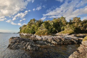 Fotografía sin fecha específica cedida por la Fundación Rewilding Chile, que muestra a la isla Guafo, en Chiloé (Chile). EFE/ Fundación Rewilding Chile