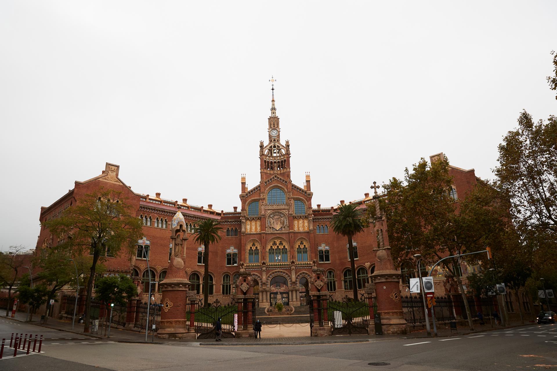 Vista de archivo del Hospital de Sant Pau de Barcelona. EFE/Alejandro García
