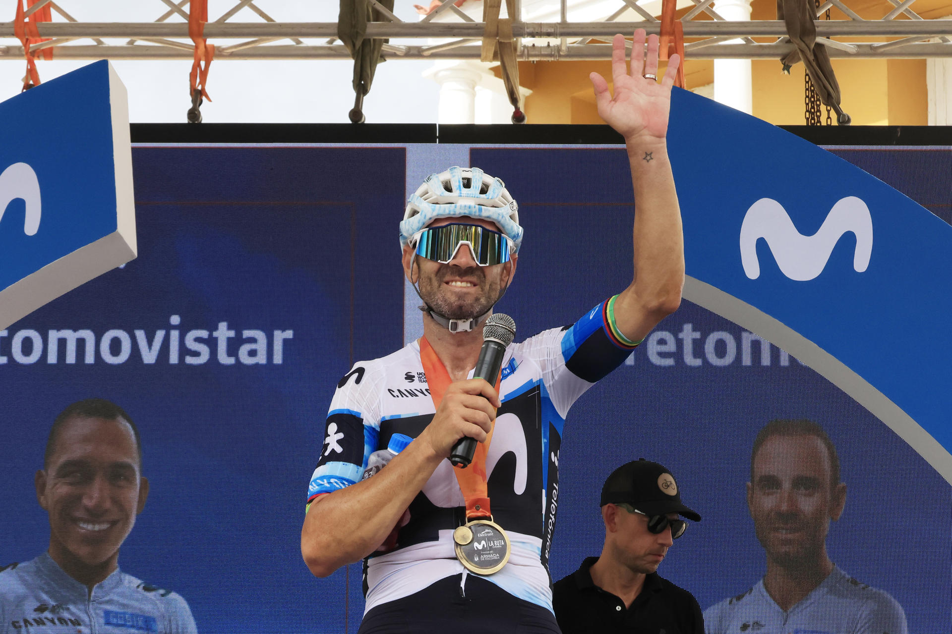 Alejandro Valverde, exciclista español. EFE/Ricardo Maldonado Rozo